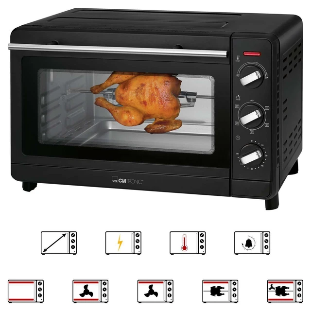 Clatronic Mbg 3728 Camping Mini Backofen Pizzaofen Hähnchengrill 1500 W 66570107