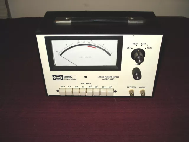 Newport Laser Power Meter