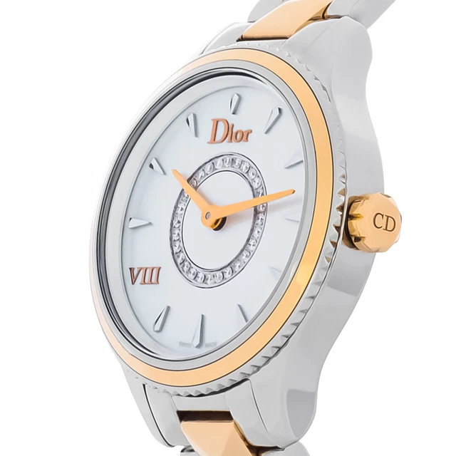 Christian Dior VIII Two Tone Diamond Swiss Quartz Watch CD1511-0M001 2