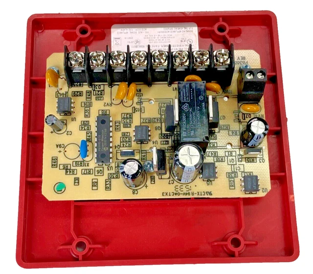 WHEELOCK DSM12/24R DUAL Sync Module 12/24VDC/FWR (RED) *NIB* 46.41
