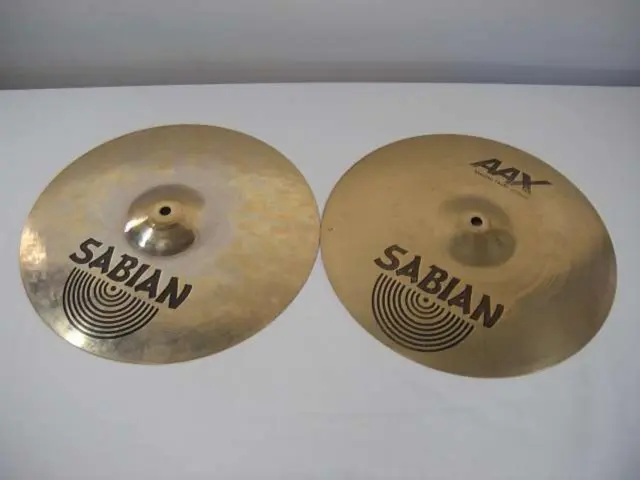 Sabian Aax Studio Hats14 Hi-Hat Cymbal Pair