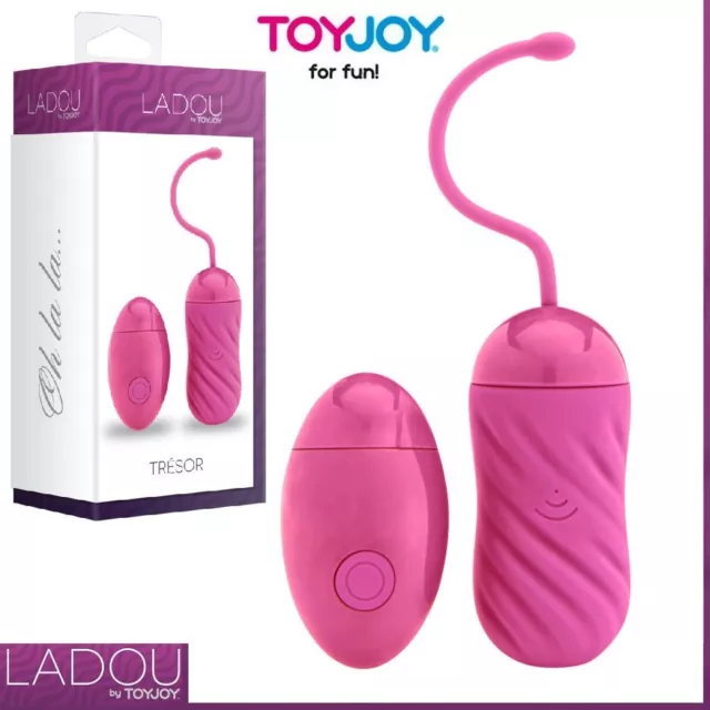 Uovo Ovetto vibrante wireless Tresor Remote Egg Ladou Toy Joy Sexy ano vagina xx