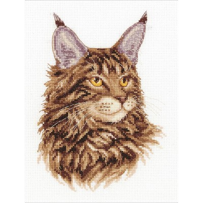 LYS Jeu de points de croix Panna "Lys à la fenêtre" 24x24cm modèle de comptage 