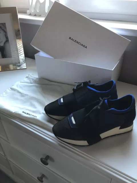 Balenciaga runners sales navy blue
