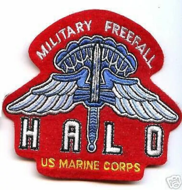 Joint Special Ops Chute Libre Haute Altitude Halo États-unis Marine Corps Patch