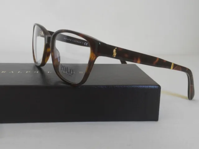 POLO Ralph Lauren PH2165-5003 Designer Eyeglasses Glasses Frames Dark Havana
