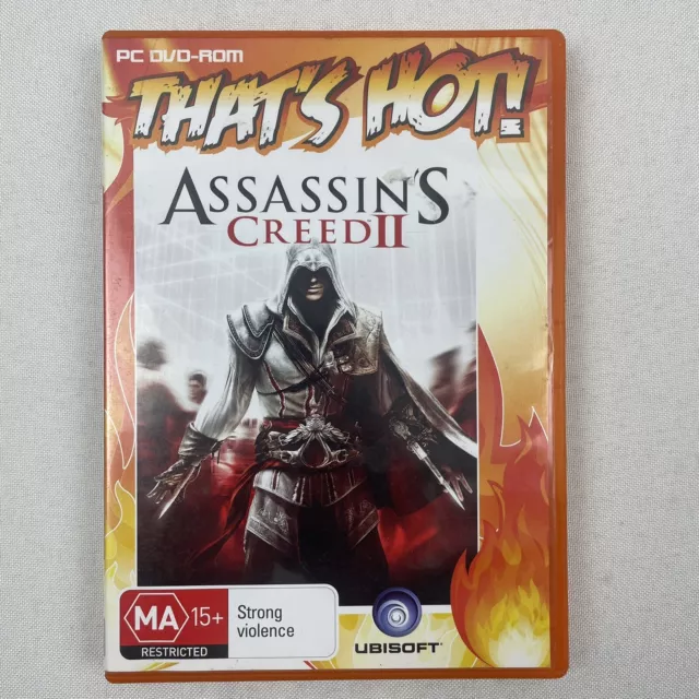 Assassins Creed II PC DVD- ROM Game That's Hot Free Postage