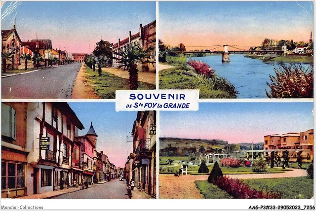 AAGP3-33-0217- souvenir de SAINTE-FOY-LA-GRANDE - Multi- vues