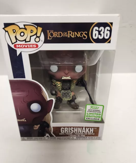 NIB Funko POP! Grishnakh #636 - Lord of The Rings, 2019