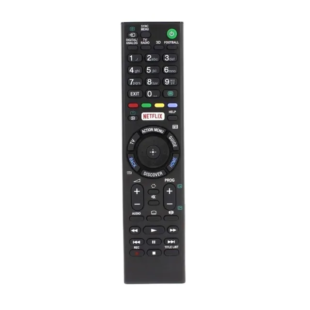 Replacement Remote Control for Sony KDL40WD653BU Smart 40" LED TV