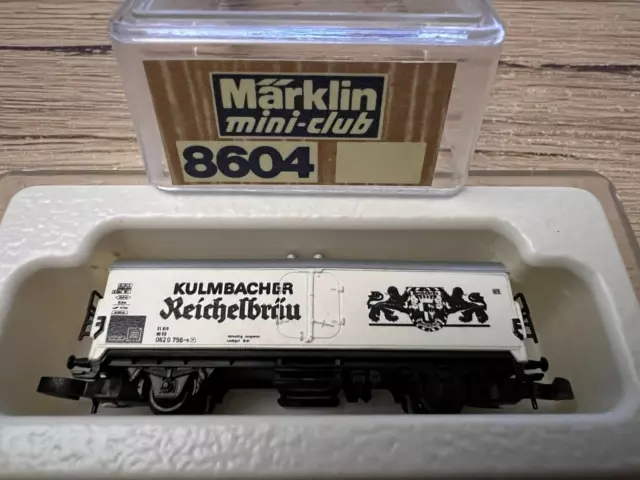 Märklin 8604 Mini-Club Scala Z Vagone IN Confezione Originale Condizione come