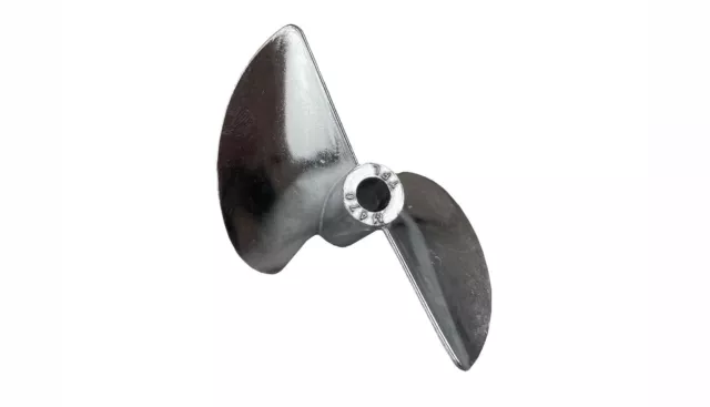 Schiffsschraube / Rennpropeller 2-Blatt Propeller D 78 mm Welle 5 mm DriveDog