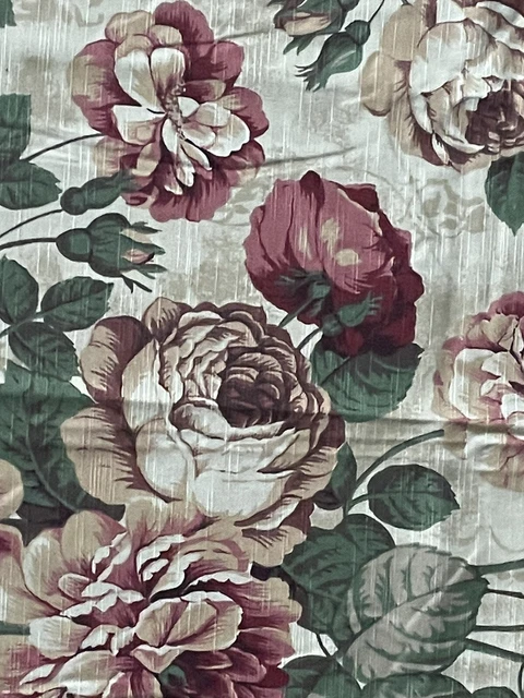 ROSEMARY by Francis Price Floral Material Fabric Sewing 2.08 Metres