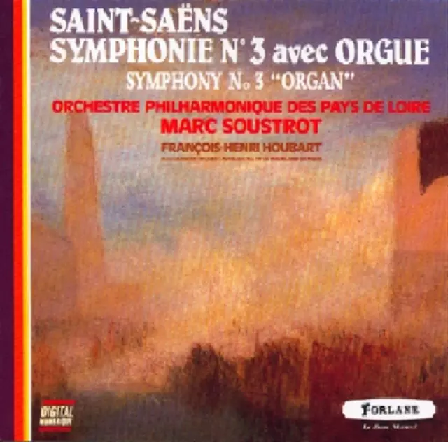 Symphony No.3 Organ - Camille Saint-Saens (Audio Cd)