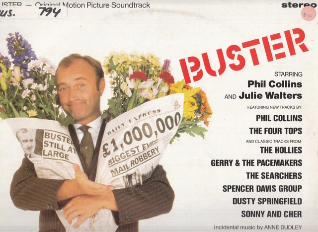 RARE-BUSTER-1988-[PHIL COLLINS]-ORIGINAL MOVIE Soundtrack-1311-Record ...