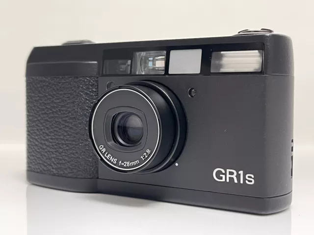 [As-Is] Ricoh GR1s Black Point & Shoot 35mm Film Camera From JAPAN