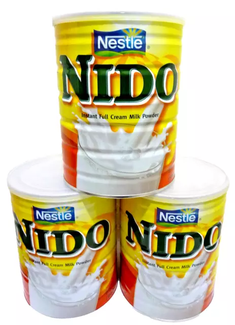 3x 2500G Nido Leche Polvo De Nestle Bebidas en Polvo Leche