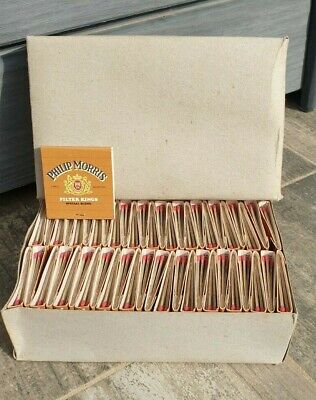 Boite d'allumettes Battistoni Philip Morris vintage année 80 collector Etat Neuf 