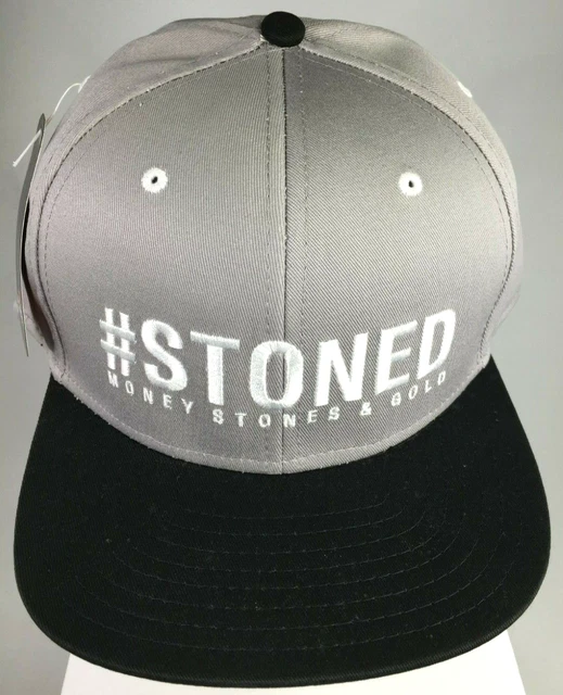 Pukka Money Stones & Gold Mens Hat #Stoned MS&G Snapback Adjustable OSFM New Cap