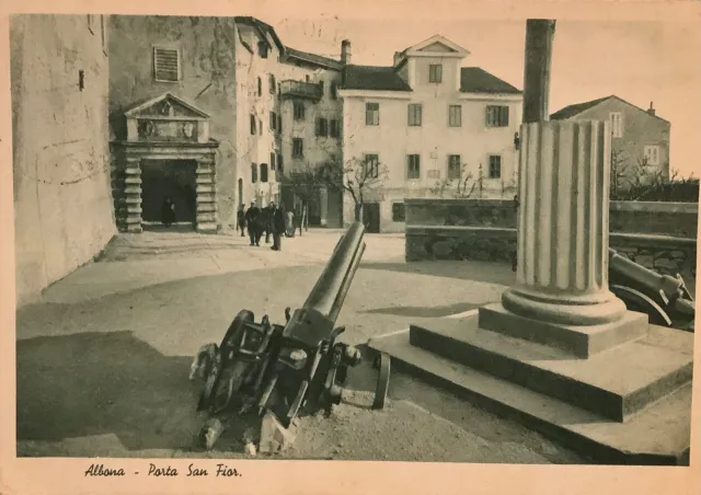 Albona d'Istria (Trieste Croatia) cartolina viaggiata 1941