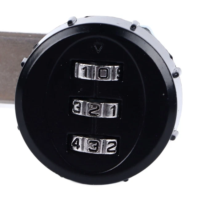 Mechanical Cabinet Lock Mini 3 Digit Keyless Combination Cabinet Cam Lock Custom