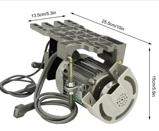 Industrial Sewing Machine 600W Energy Saving Mute Brushless Servo Motor Split 2