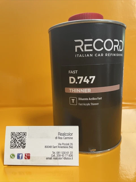Diluente Acrilico Caldart Rapido - Da 1Lt