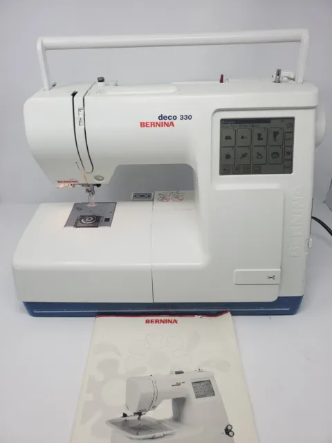 Bernina Deco 330 Computerized Embroidery Machine Tested and Working Switzerland