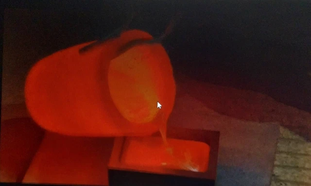 PIATTO DI FUSIONE 7,5 Oz Crogiolo Fusione Di Silice Fusa Lingotto Oro Argento Versare Fusione - Italia - Foto 8