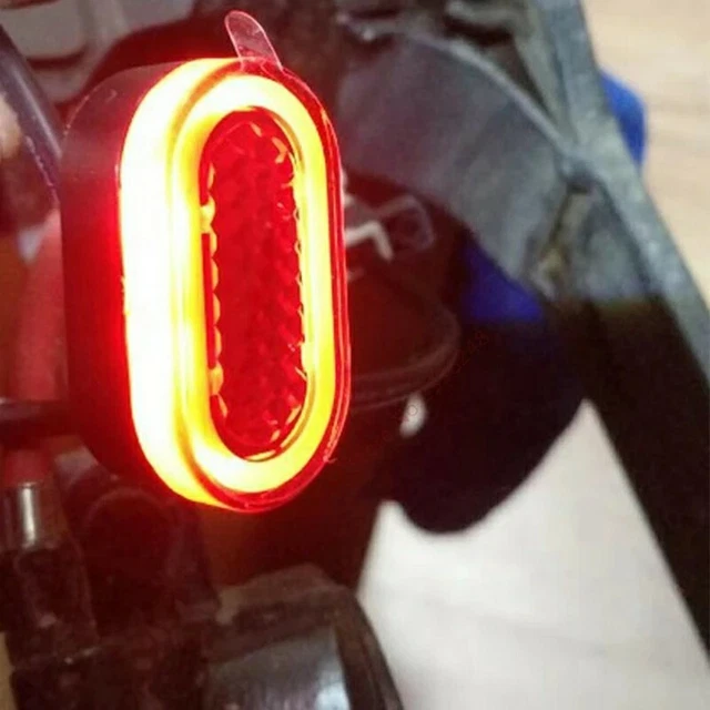 2 Feux Arrière LED à Batterie Pour Trottinette Xiaomi M365 – Pièces De Rechange Neuves