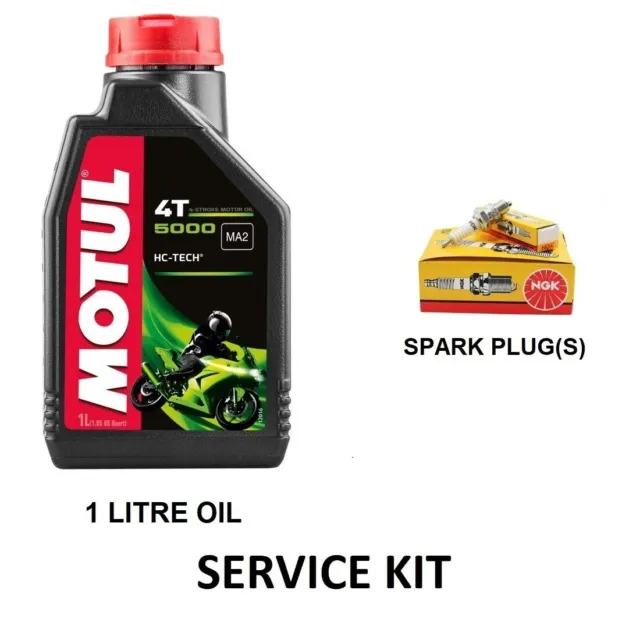 Service Kit For Yamaha YZ 250 2T 1980-2021 (Oil & Spark Plug)