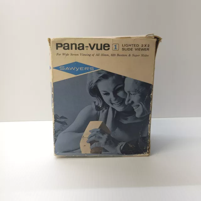 Pana-Vue 2 by View-Master Lighted 2X2 Slide Viewer 