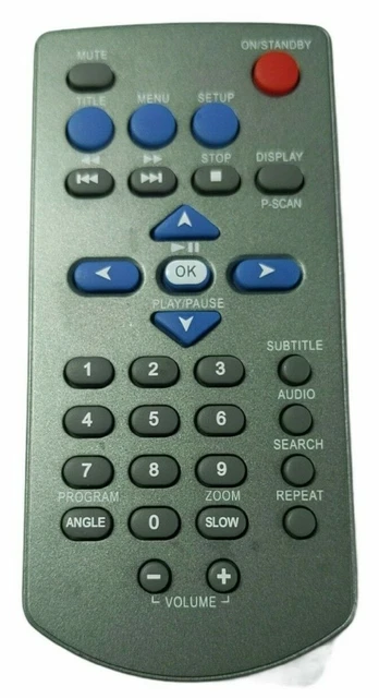 AudioVox RC1002N DVD Player Remote Control - IR Tested and Works