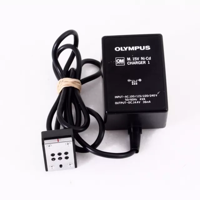 ^ Olympus M.15V Ni-Cd Charger 1 for Motor Drive Winder [AS IS - RARE]