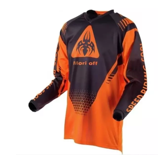 Maglia Termica Calda Invernale Imbottita Arancione Sportiva Unisex Maniche Lunga