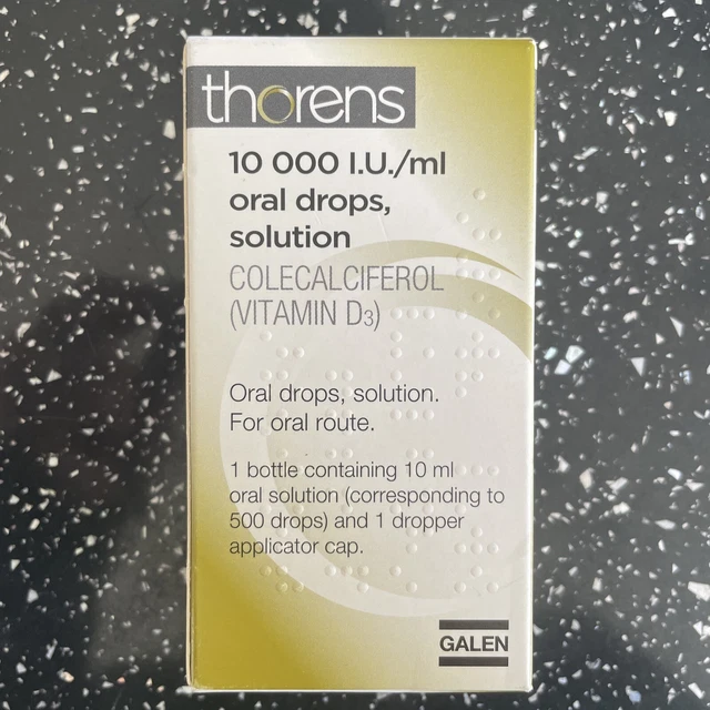 THORENS 10000I.U./ML ORAL Drops, Solution VITAMIN D3 £5.00 PicClick UK