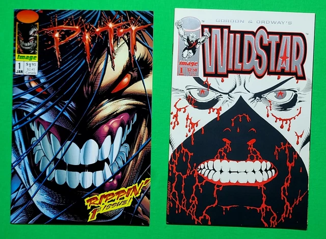 Image Comics PITT #1 First Appearance WILDSTAR #1 nice books