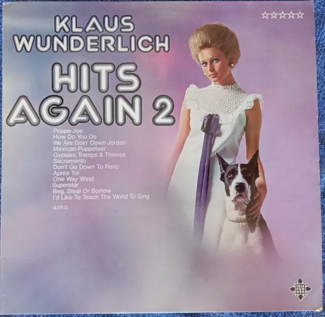 Klaus Wunderlich: Hits Again 2 12" Vinyl LP 1972 Very Good + Condition
