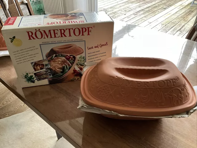 Römertopf Naturton Nr. 111  im Originalkarton