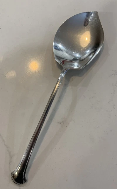 Towle Chippendale Sterling Silver Serving Spoon Pat 1937 NO MONO 6 3/4"