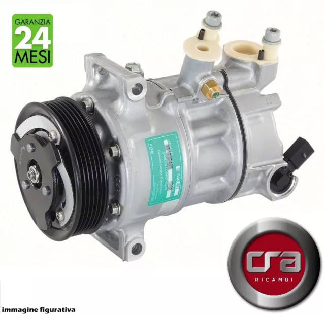 COMPRESSORE ARIA CONDIZIONATA RIGENERATO AUDI A3 A4 VW CRAFTER GOLF V Denso