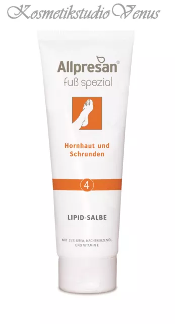 Allpresan Fuß spezial 4 Lipid-Salbe Hornhaut und Schrunden Lipid Salbe 125 ml