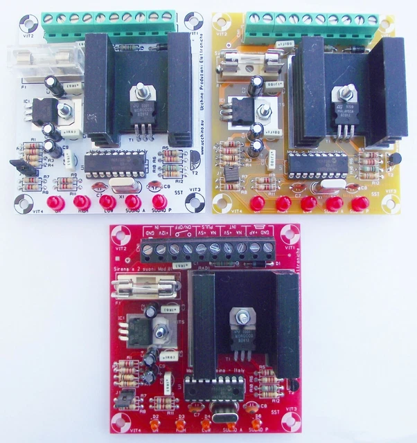 Modulo UPE sirena a doppio suono “cucaracha/bus” monocanale - mod. 2S -