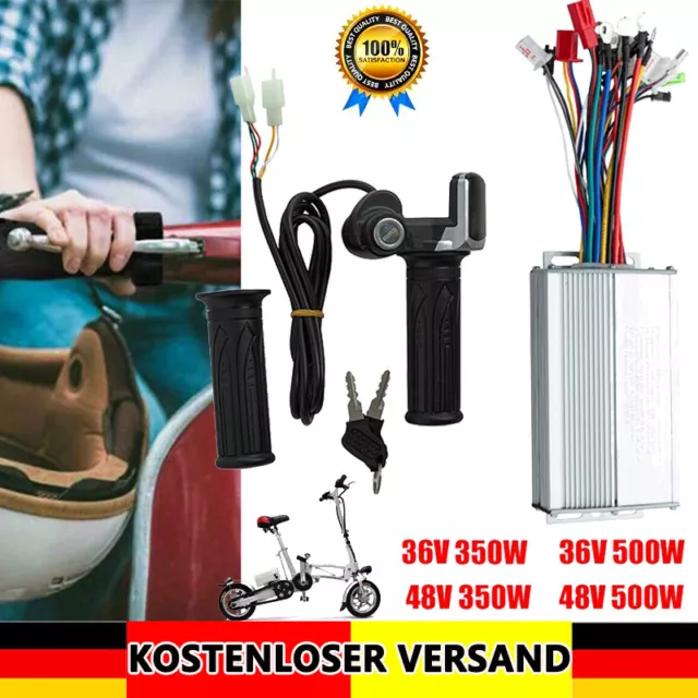 350W-1000W Brush/Brushless Electric Bike Scooter Motordrehzahlregler 24V-48V DHL