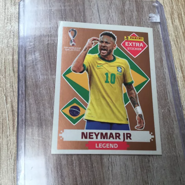 Panini Neymar Jr. Legend Bronze Seltene Karte