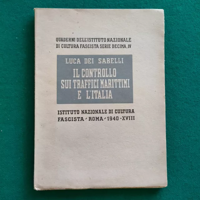 Fascismo - Lotto Di Tre Libretti Del 1940, Traffici Marittimi, Guerra, Tunisi 2