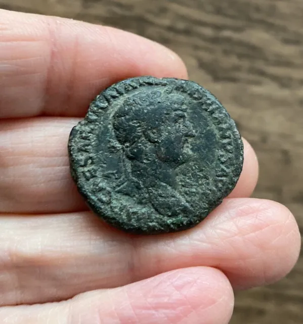 Roman. Hadrian (117-138 A.d). Copper As.