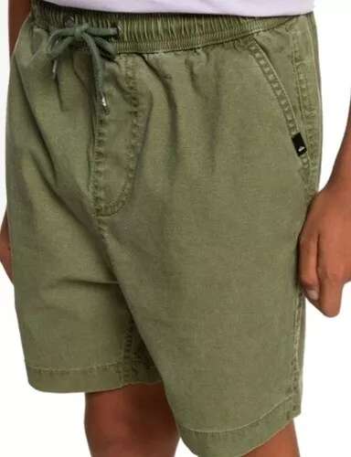 Pantaloncini bambini Quiksilver oliva