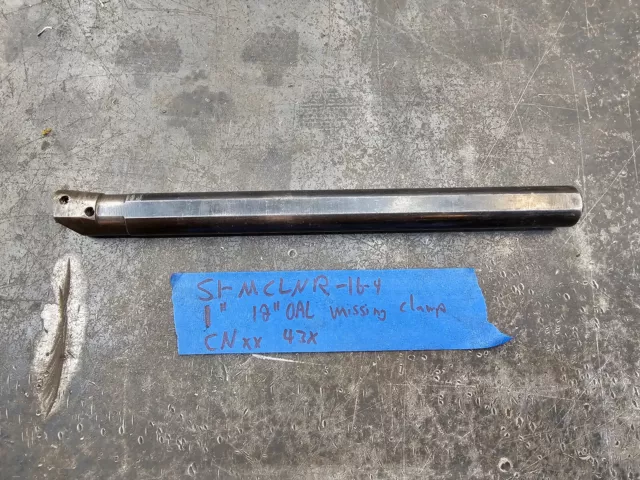 SI-MCLNR-16-4 CNxx 43x Insert 1" Diameter 12" OAL Indexable Carbide Boring Bar 3