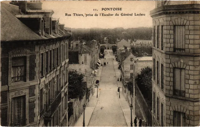 CPA Pontoise Rue Thiers (1319802)